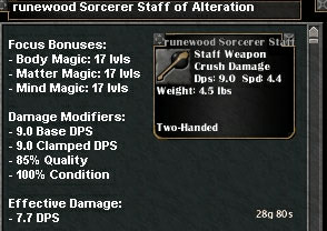 Picture for Runewood Sorcerer Staff of Alteration