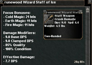 Picture for Runewood Wizard Staff of Ice