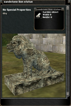 Picture for Sandstone Lion Statue