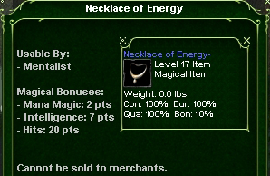 Picture for Necklace of Energy (mentalist)