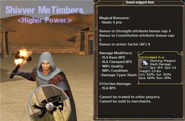 Picture for Sand-edged Axe (Alb)