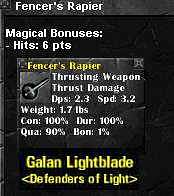 Picture for Fencer's Rapier