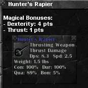 Picture for Hunter's Rapier