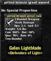 Picture for Pitted Bronze Great Sword