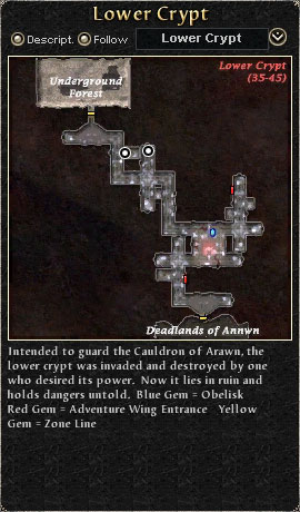Location of Demented Sorcerer Prime (Alb)