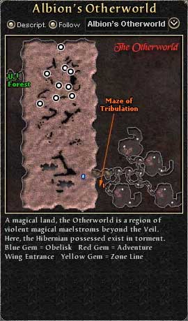 Location of Outcast Thallooniagh Packmaster (Alb)