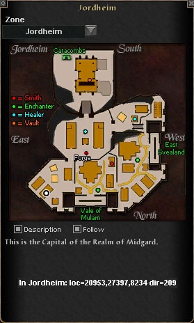 Location of Blackpaw