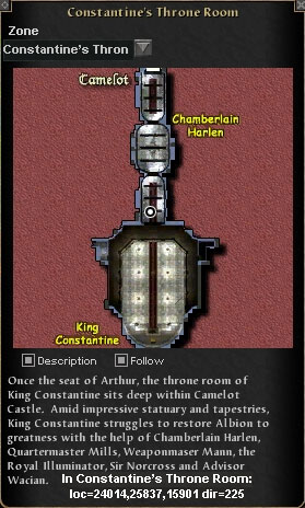 Location of Quartermaster's Aide (Alb)