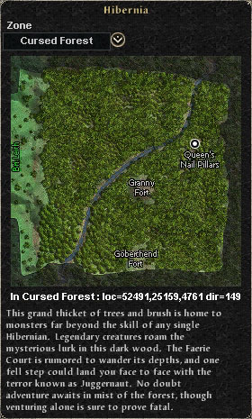 Location of Faerie Queen