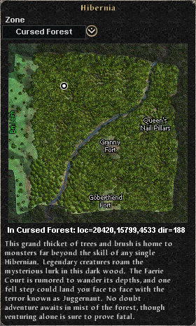 Location of Faerie Queen's Steed