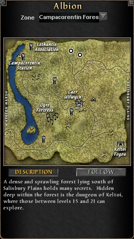 Location of Corrupted Forest Lion