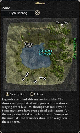 Location of Wicked Cythraul