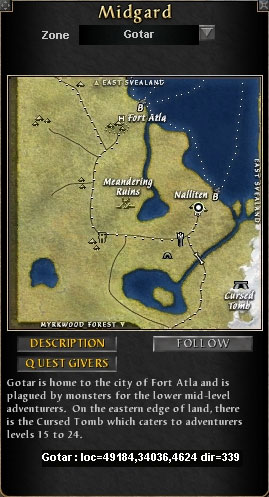 Location of Skald of Midgard