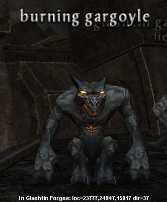 Picture of Burning Gargoyle (Alb)