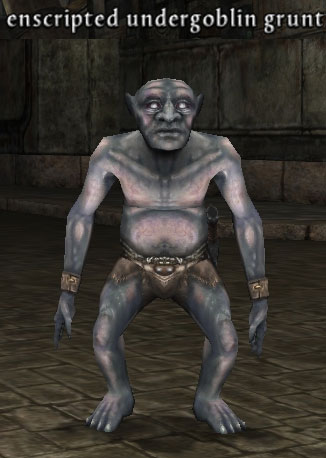 Picture of Enscripted Undergoblin Grunt