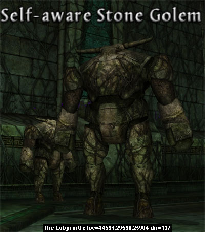 Picture of Self-aware Stone Golem