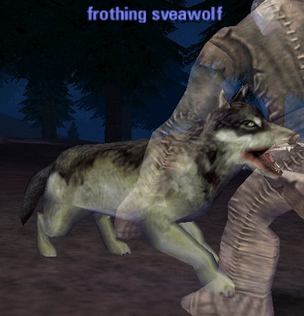 Picture of Frothing Sveawolf