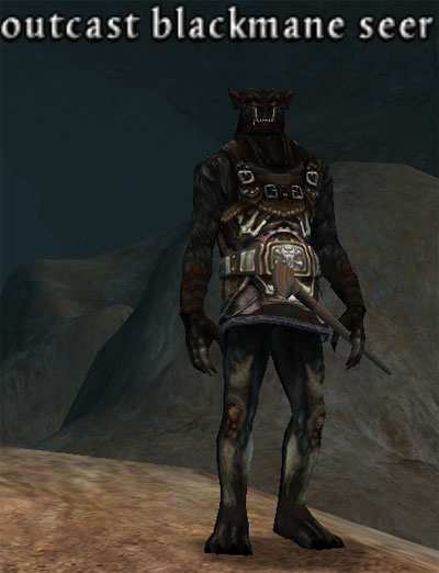 Picture of Outcast Blackmane Seer (Alb)
