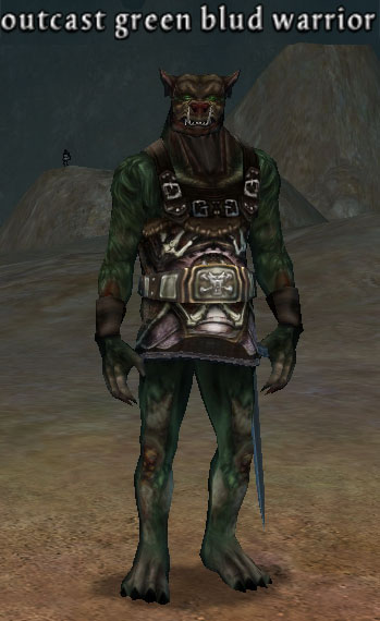 Picture of Outcast Green Blud Warrior (Alb)