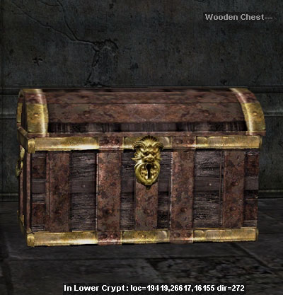 Picture of Wooden Chest (Alb)