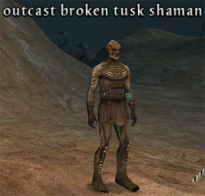 Picture of Outcast Broken Tusk Shaman (Hib)