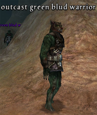 Picture of Outcast Green Blud Warrior (Hib)