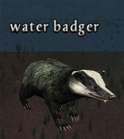 Picture of Water Badger