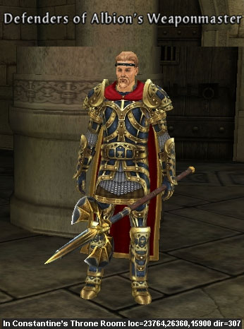 Picture of Defenders of Albion's Weaponmaster