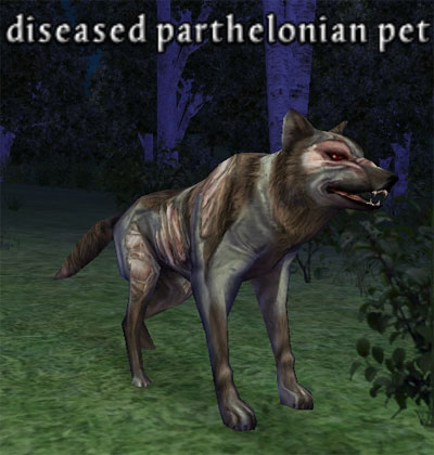 Picture of Diseased Parthelonian Pet