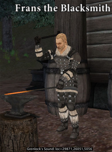 Picture of Frans the Blacksmith