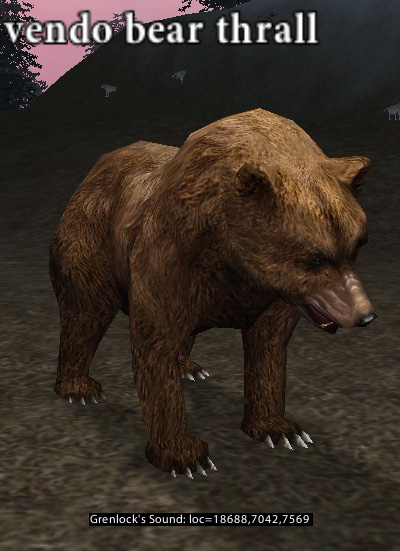 Picture of Vendo Bear Thrall