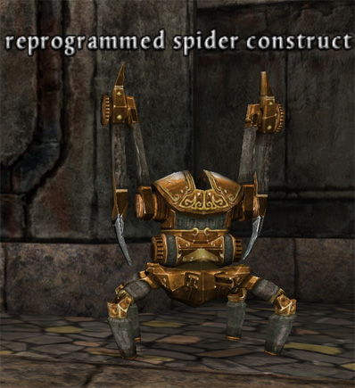 Picture of Reprogrammed Spider Construct