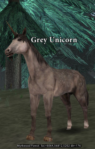 Picture of Grey Unicorn (Mid)