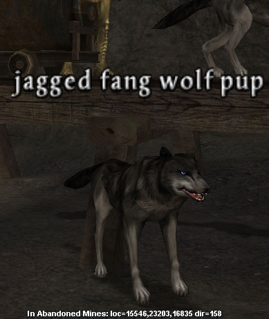 Picture of Jagged Fang Wolf Pup