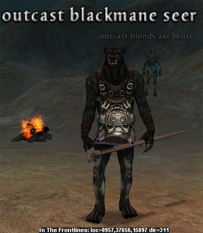 Picture of Outcast Blackmane Seer (Mid)