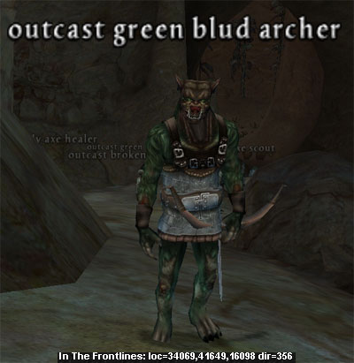 Picture of Outcast Green Blud Archer (Mid)
