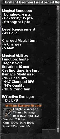 Picture for Brilliant Daemon Fire-forged Bow (Alb)