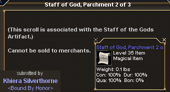Picture for Staff of God, Parchment 2 of 3