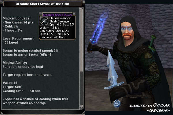 Picture for Arcanite Short Sword of the Gale