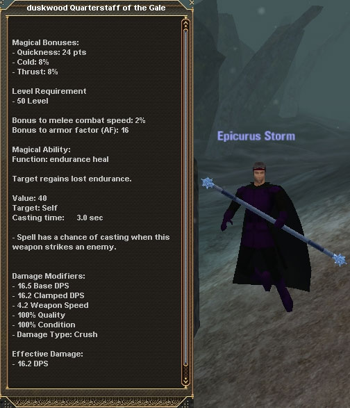 Picture for Duskwood Quarterstaff of the Gale