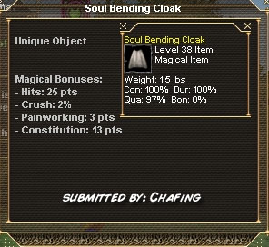 Picture for Soul Bending Cloak (Alb) (u)