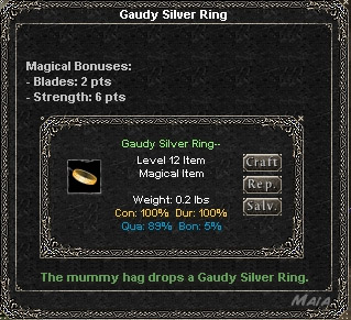 Picture for Gaudy Silver Ring