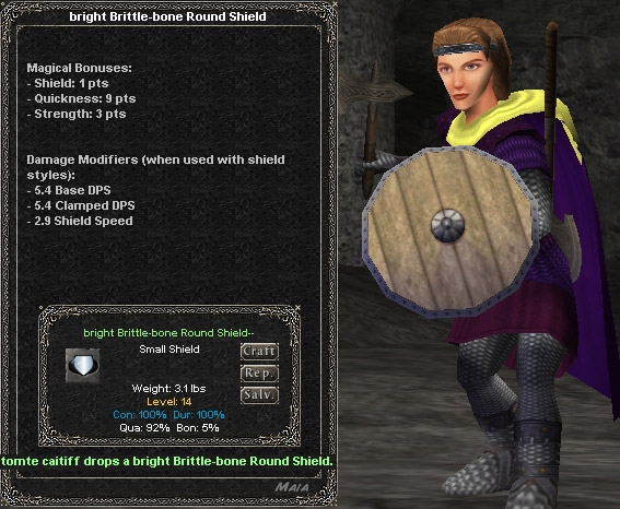 Picture for Bright Brittle-bone Round Shield