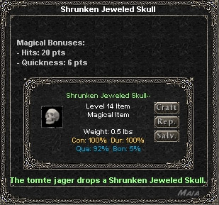 Picture for Shrunken Jeweled Skull