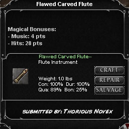 Picture for Flawed Carved Flute