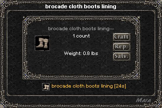 Picture for Brocade Cloth Boots Lining