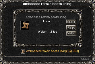 Picture for Embossed Roman Boots Lining