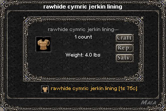 Picture for Rawhide Cymric Jerkin Lining