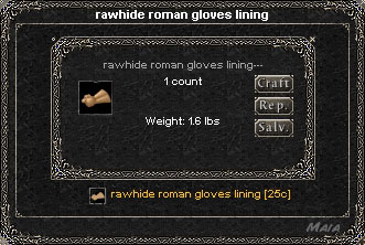 Picture for Rawhide Roman Gloves Lining