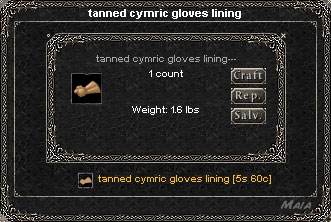 Picture for Tanned Cymric Gloves Lining